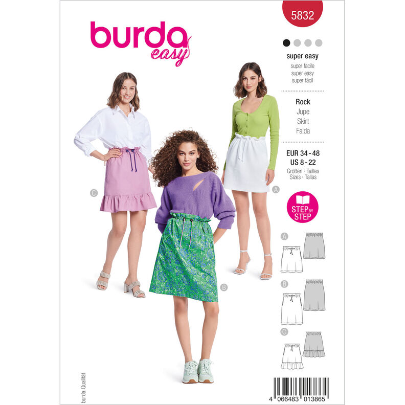 Spódnica | Burda 5832 | 34-48,  image number 1