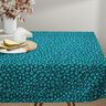 Bawełna powlekana abstrakcyjna panterka | Poppy Fabrics – petrol/lilia,  thumbnail number 6