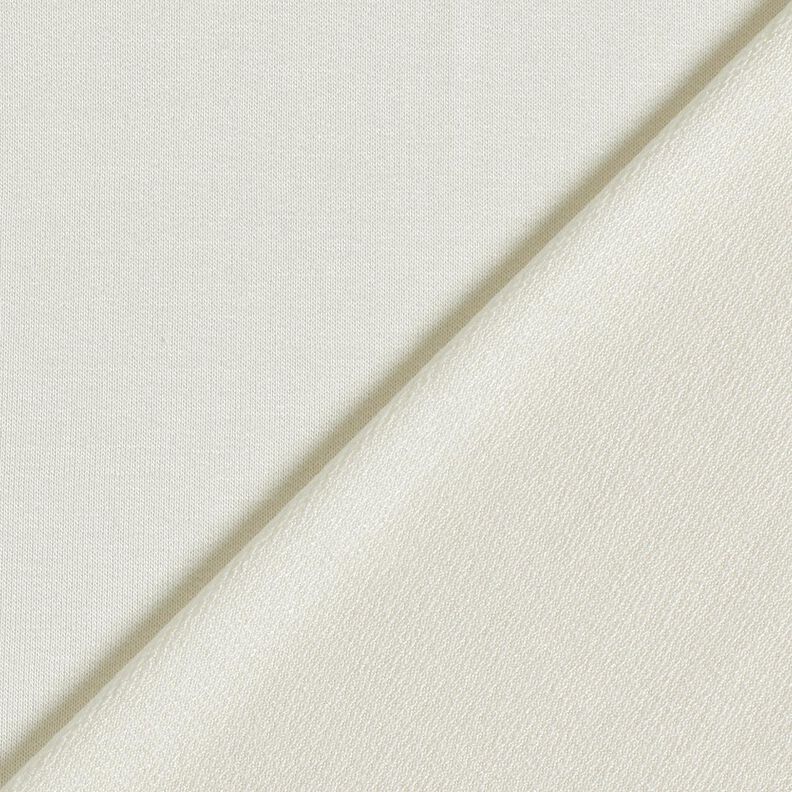 LENZING™ ECOVERO™ Lekka dzianina French Terry – kość słoniowa,  image number 3