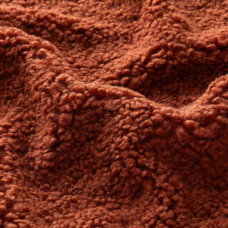 Tkanina tapicerska typu misiek – brąz,  image number 2