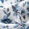 Tkanina wiskozowa dobby z nadrukiem cyfrowym w akwarelowe kwiaty – kość słoniowa/jasnoniebieski,  thumbnail number 2