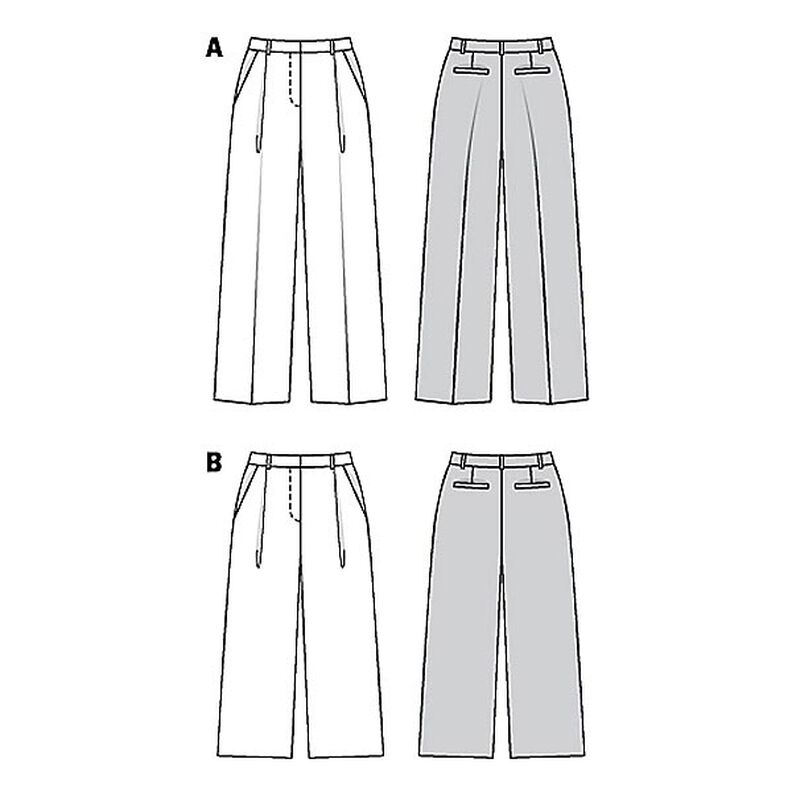 Spodnie | Spodnie culotte, Burda 6436 | 34 - 44,  image number 4