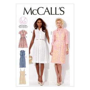 Sukienka, McCalls 6696 | 34 - 50, 