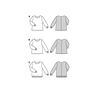 Bluzka | Burda 5849 | 34-48,  thumbnail number 11