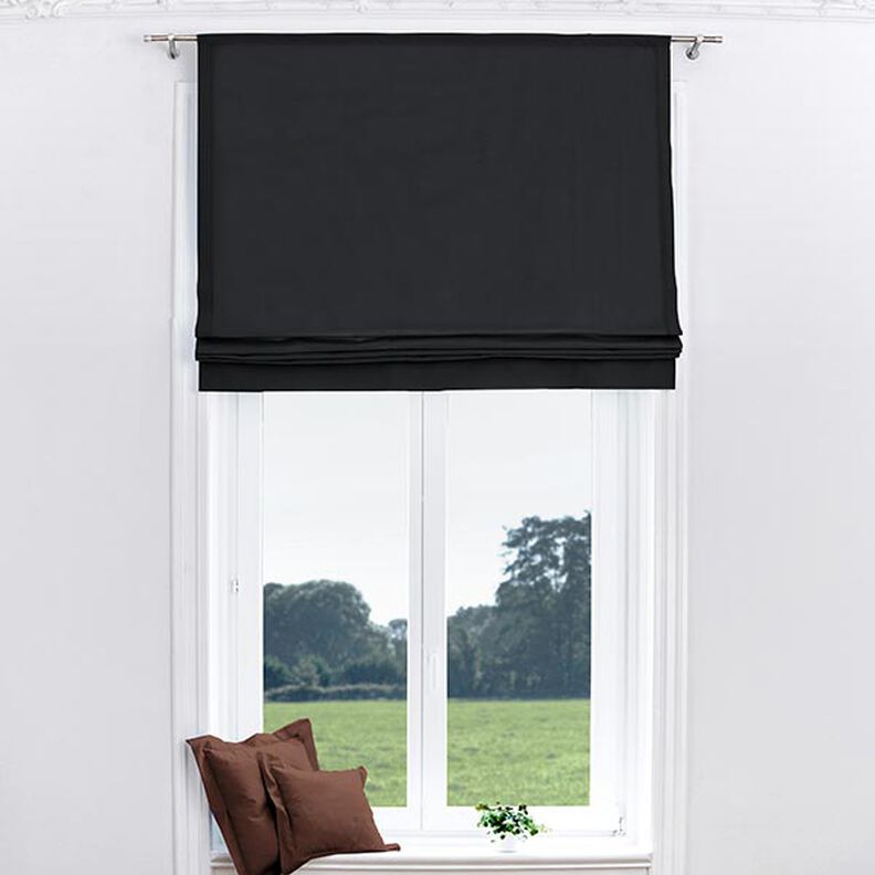 Tkanina zaciemniająca – czerń,  image number 5