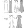 Suknia wieczorowa / suknia wierzchnia, Burda 6866,  thumbnail number 3