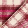 Tkanina płaszczowa Mieszanka wełniana drapana – bordo/purpura,  thumbnail number 5
