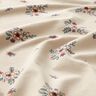GOTS Dżersej bawełniany rozsypane kwiaty | Poppy Fabrics – migdałowy,  thumbnail number 2