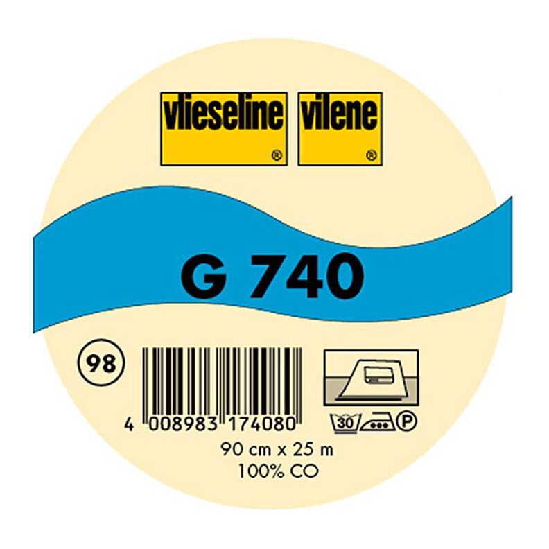 G 740 Wkład tkany | Vilene – czerń, image number 2