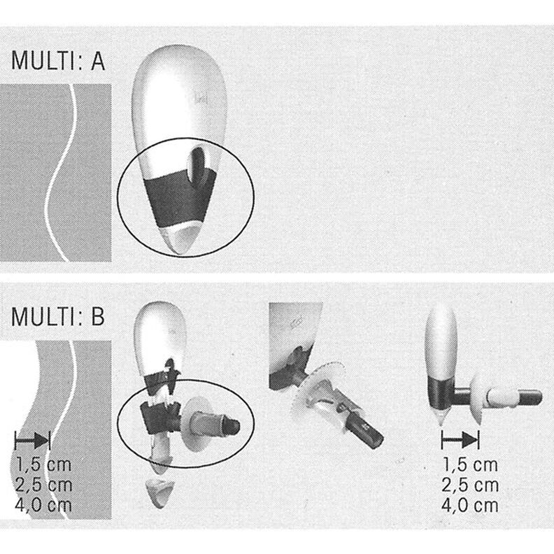 Radełko do kopiowania i zaznaczania Multi Ergonomics | Prym,  image number 4