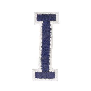 Aplikacja litera I [ Wysokość: 4,6 cm ] – granat, 