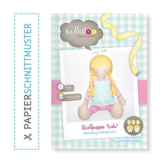 Uszyj lalkę: Wykrój papierowy lalka szmaciana „LULU”  | Kullaloo, 