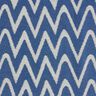 Tkanina outdoor Żakard wzór ikat – błękit,  thumbnail number 1