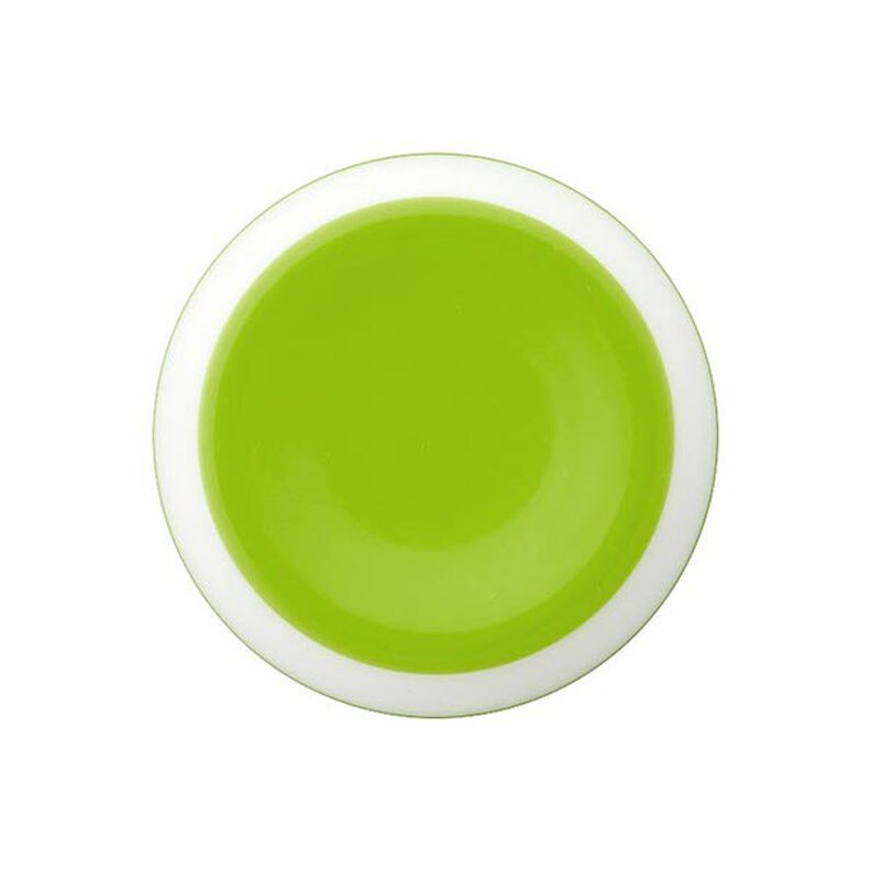 Guzik poliestrowy z uszkiem – zielone jabłuszko,  image number 1