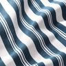 Tkanin dekoracyjna Żakard paski – niebieski oceaniczny/biel,  thumbnail number 2