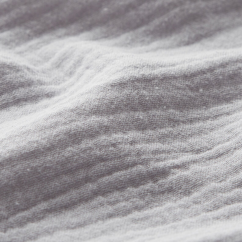 Muślin / Tkanina double crinkle – jasnoniebieski, image number 3