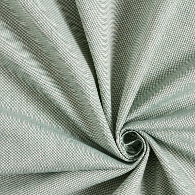 Tkanina dekoracyjna half panama chambray z recyklingu – zieleń trzcinowa,  image number 1