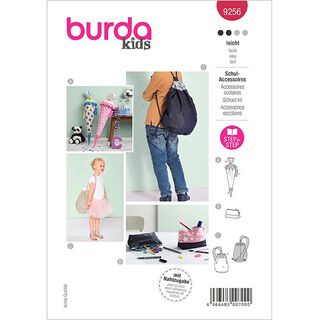 Torba szkolna / piórnik / torba na siłownię, Burda 9256 | One Size, 