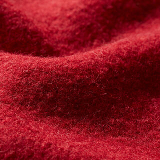 Wełniany loden spilśniany – czerwień karminowa | Resztka 100cm, 
