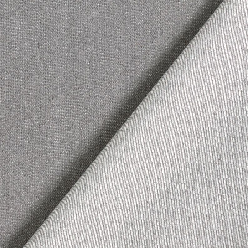 Denim strecz z mieszanki bawełny, średni – szary,  image number 3