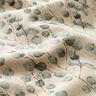 Tkanina dekoracyjna half panama, mini eukaliptus – zieleń trzcinowa/naturalny,  thumbnail number 2