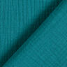 Muślin / Tkanina double crinkle – petrol,  thumbnail number 4