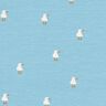 Dżersej bawełniany mewy nadruk cyfrowy – jasnoniebieski,  thumbnail number 1