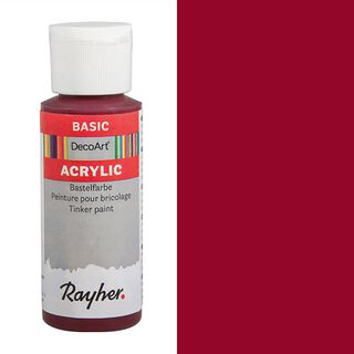 Farba akrylowa do rękodzieła [ 59 ml ] – czerwień, 