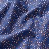 Tkanina bawełniana Kreton kropeczki – indygo,  thumbnail number 2