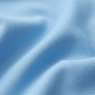 Tkanina tapicerska o strukturze z wypustkami – jasnoniebieski, 
