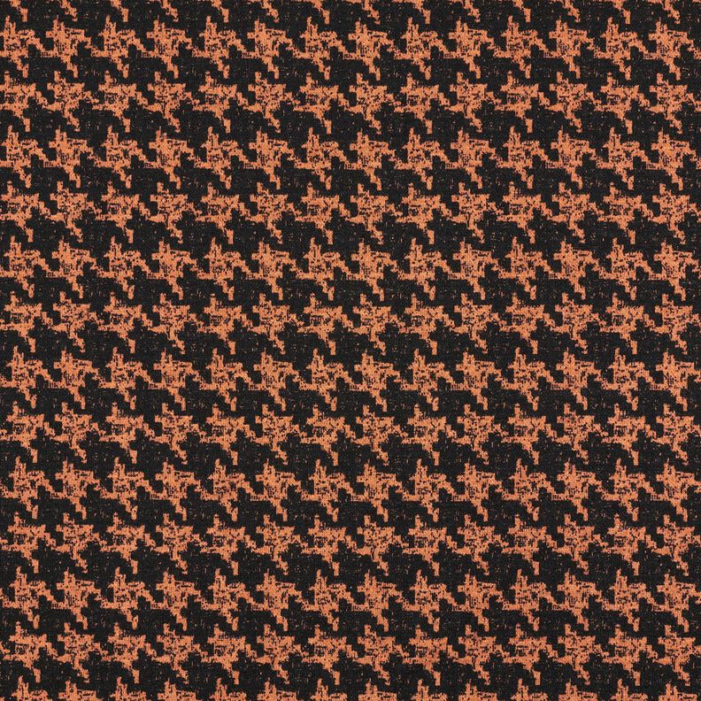 Dżersej wiskozowy – brzoskwiniowopomarańczowy/czerń, image number 1