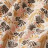 Tkanina bawełniana Kreton liście palmy – zawilec,  thumbnail number 2