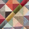 Tkanina dekoracyjna gobelin kolorowe romby retro,  thumbnail number 4