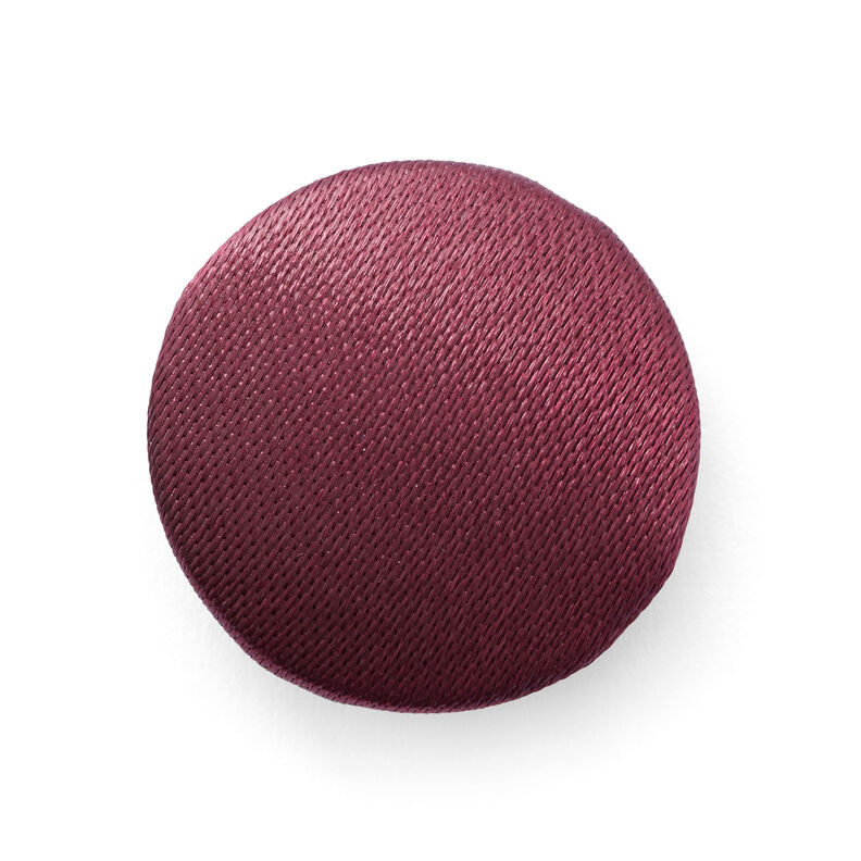 Guzik obciągnięty, Satyna na suknie ślubne – bordo,  image number 1