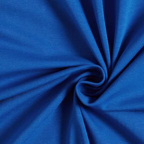 Dżersej bawełniany średniej ciężkości, jednokol. – błękit królewski, 