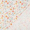 Muślin / Tkanina double crinkle kolorowa łąka kwietna nadruk cyfrowy | Poppy Fabrics – kość,  thumbnail number 4