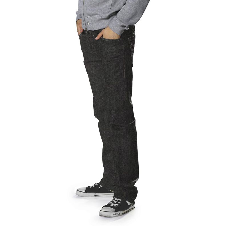 Średni denim bawełniany – czerń,  image number 7