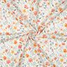 Muślin / Tkanina double crinkle kolorowa łąka kwietna nadruk cyfrowy | Poppy Fabrics – kość,  thumbnail number 3