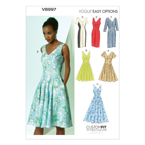 Sukienki, Vogue 8997 | 40 - 48,  image number 1