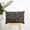 Tkanina tapicerska Żakard zebra – khaki/czerń,  thumbnail number 9