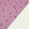 Dżersej prążkowany rozproszone serca | Poppy Fabrics – pastelowy fiolet/merlot,  thumbnail number 4