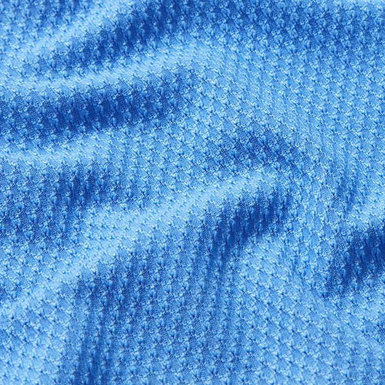 Dżersej żakardowy strukturalny – niebieski brylantowy,  image number 2