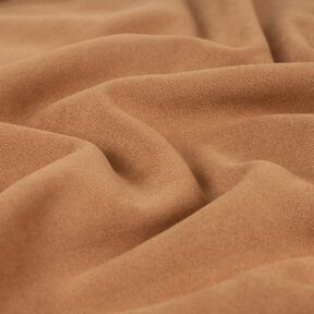 Welur z podszewką z futra Sherpa – cynamon, 