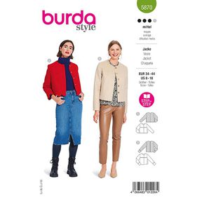 Kurtka | Burda 5870 | 34-44, 