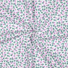 GOTS Popelina bawełniana drobne kwiatuszki | Poppy Fabrics – biel/róż,  thumbnail number 3