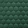 Tkanina tapicerska pikowany aksamit plaster miodu – ciemna zieleń,  thumbnail number 1