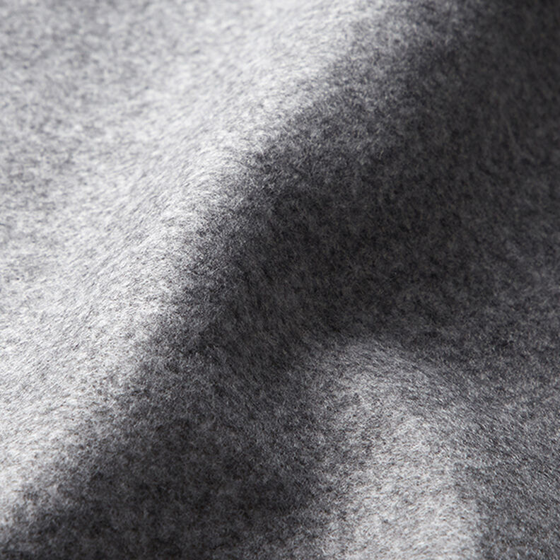 Filc 180 cm / 1,5 mm grubości, melanż – szary,  image number 2
