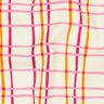 Popelina bawełniana falista krata | Poppy Fabrics – krem/róż,  thumbnail number 2