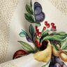 Panel dekoracyjny Gobelin kolorowe owoce – jasnobeżowy/czerwień karminowa,  thumbnail number 3