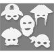 Kidsbox Tekturowa maska do pomalowania,  thumbnail number 4
